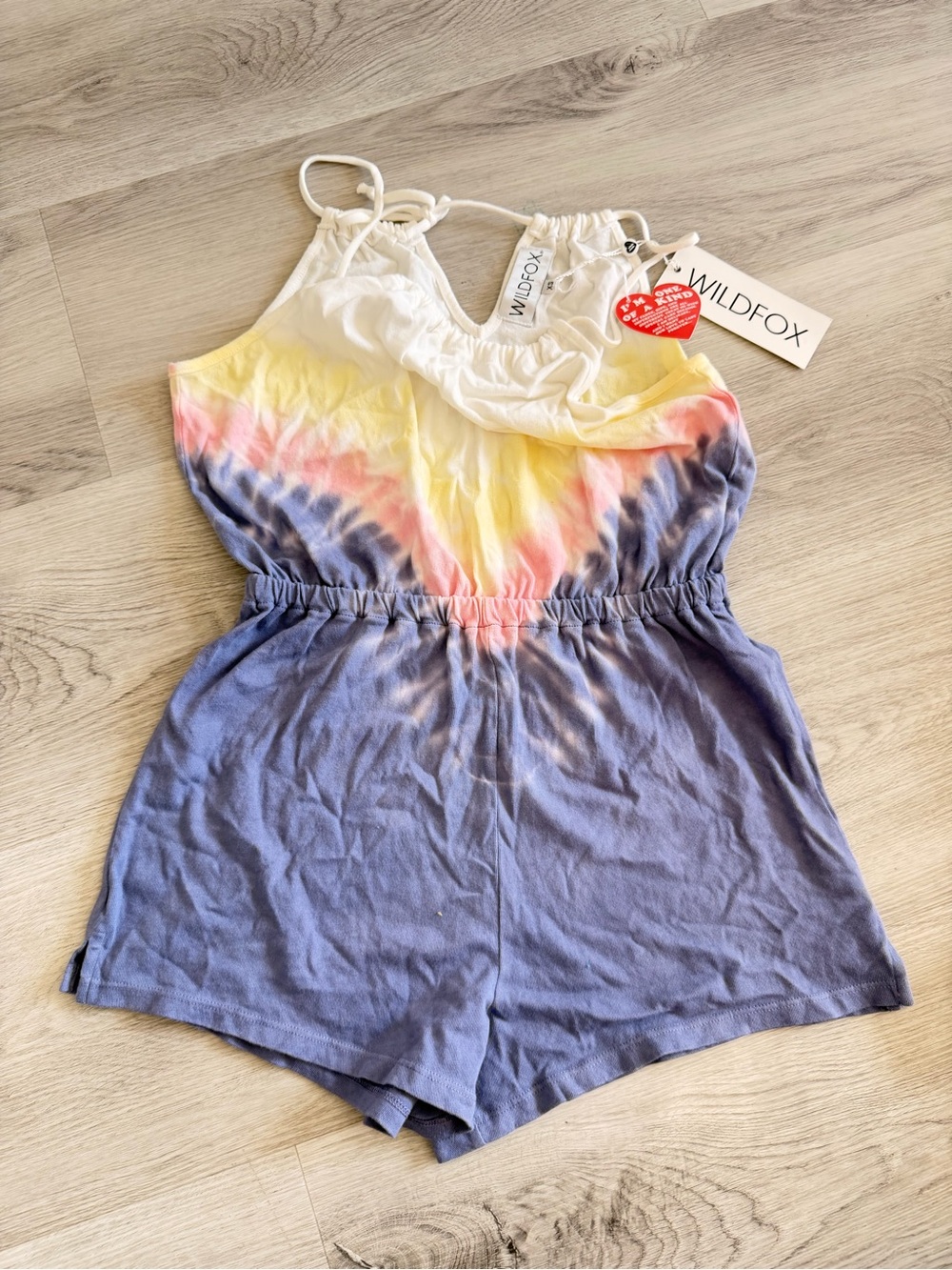 Wildfox Tie-Dye Sleeveless Romper – New With Tags